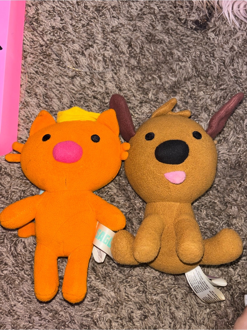 Sago Mini Jinja And Harvey Plush Stuffed Animal